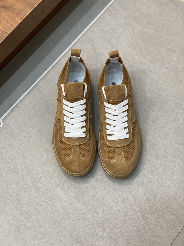 Tods 남성 니트 스플라이싱 운동화 001-229079