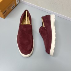 Tods 스웨이드 로퍼 고무 도트 솔 001-229085