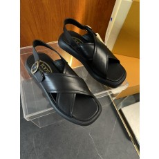 TOD'S 춘하 소가죽 편안한 샌들 슬리퍼 001-229098