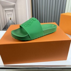 TOD'S 커플 그린 슬리퍼 001-229104
