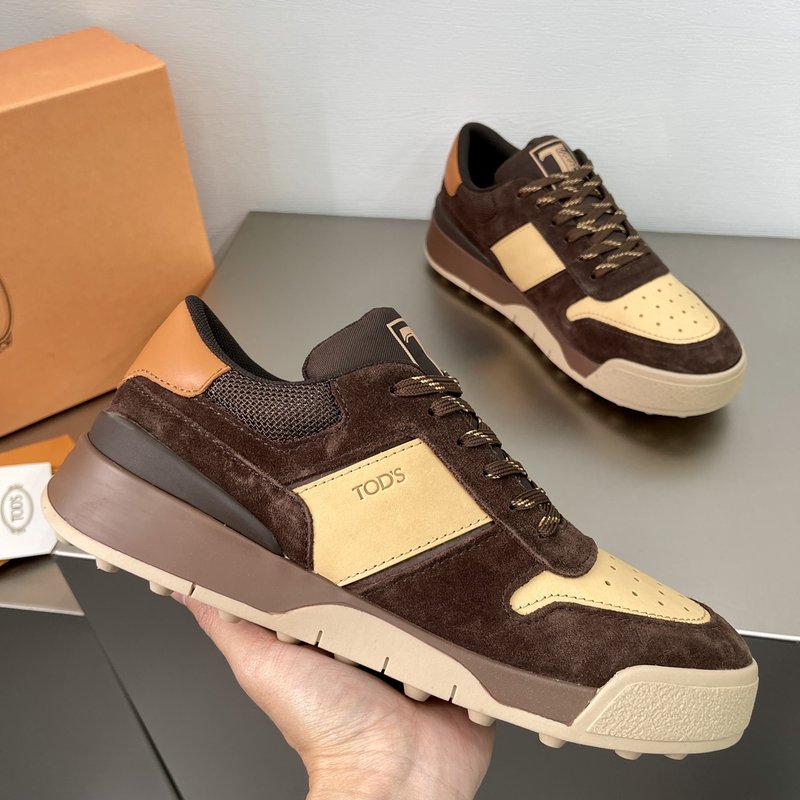 TOD'S 토즈 남성 스플라이스 레더 운동화 001-229105