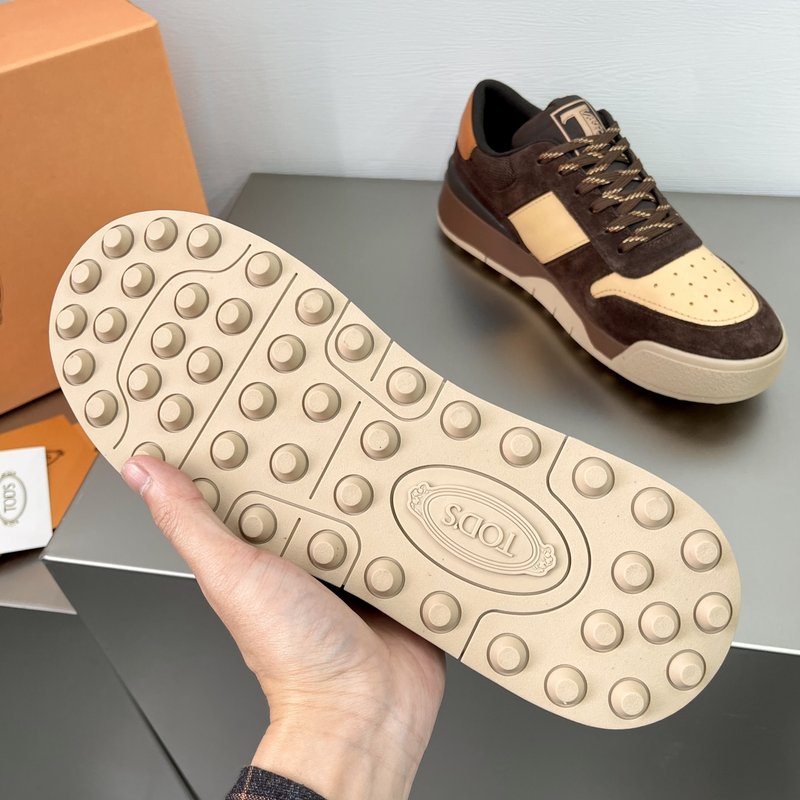 TOD'S 토즈 남성 스플라이스 레더 운동화 001-229105