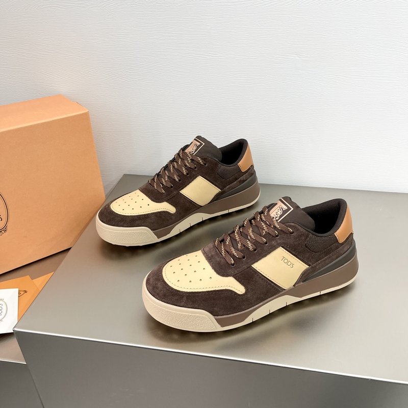 TOD'S 토즈 남성 스플라이스 레더 운동화 001-229105