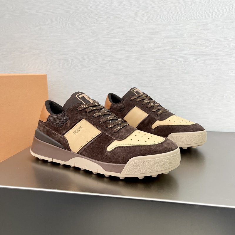 TOD'S 토즈 남성 스플라이스 레더 운동화 001-229105