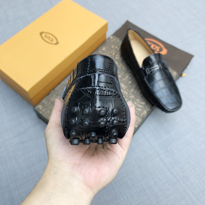 토즈 남성 크로코무늬 로퍼 001-229107