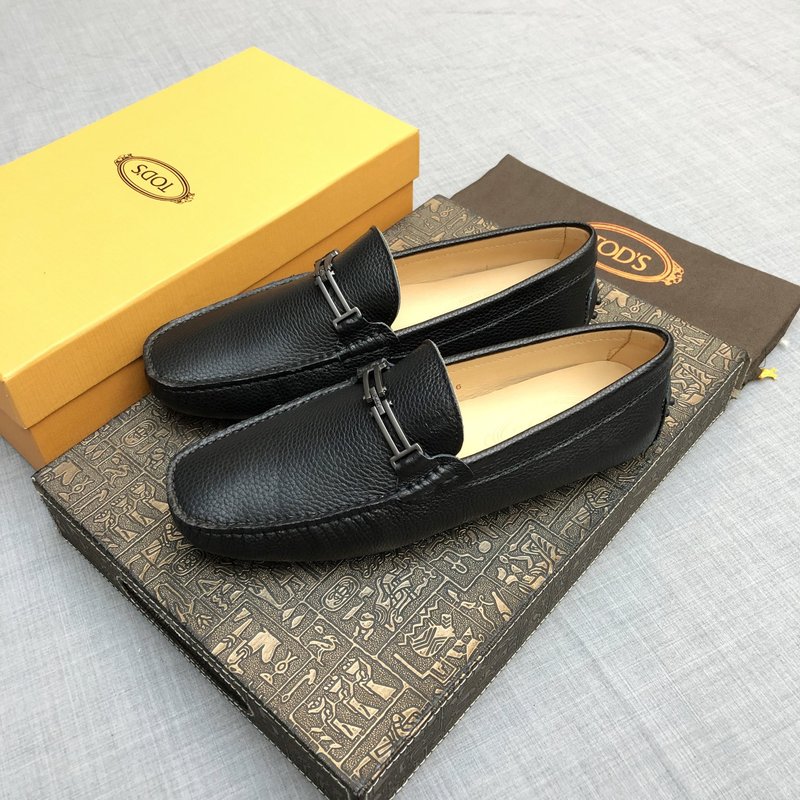 Tods 남성 소금 무늬 가죽 로퍼 001-229113