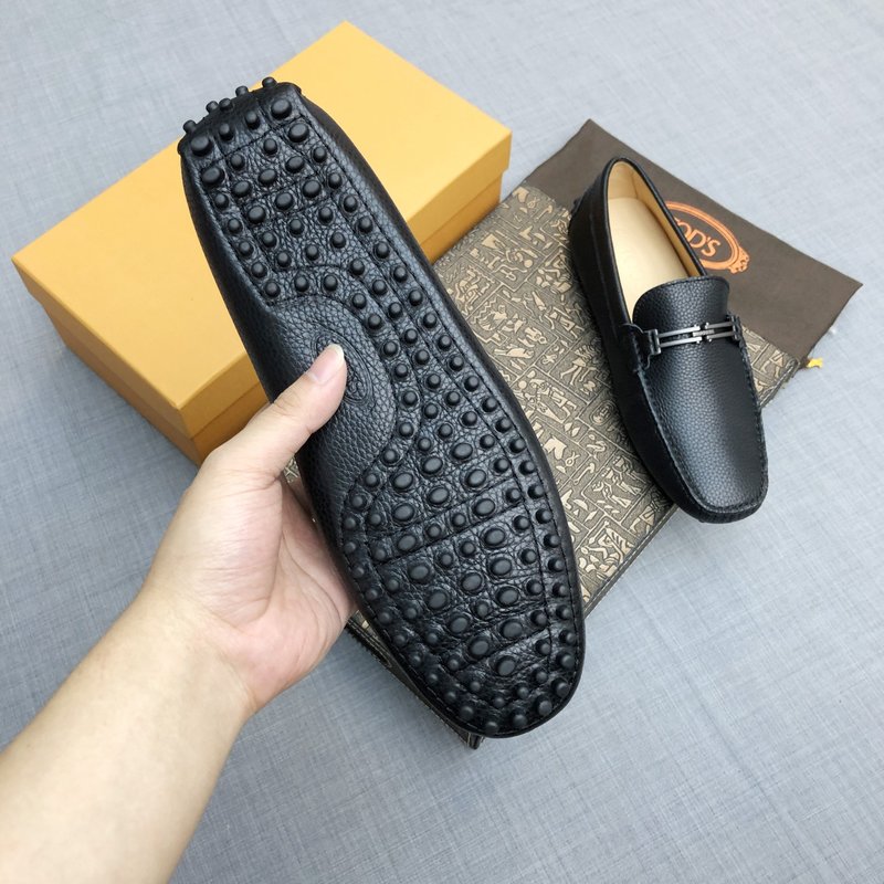 Tods 남성 소금 무늬 가죽 로퍼 001-229113