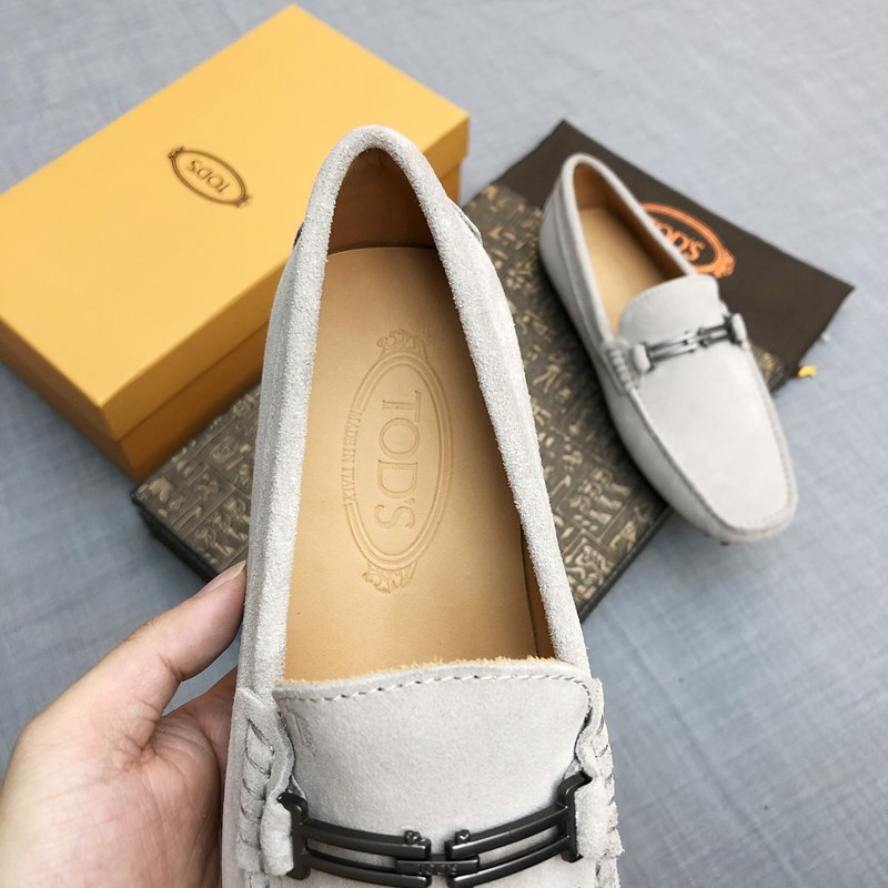 Tods 남성 스웨이드 드라이빙 슈즈 001-229118