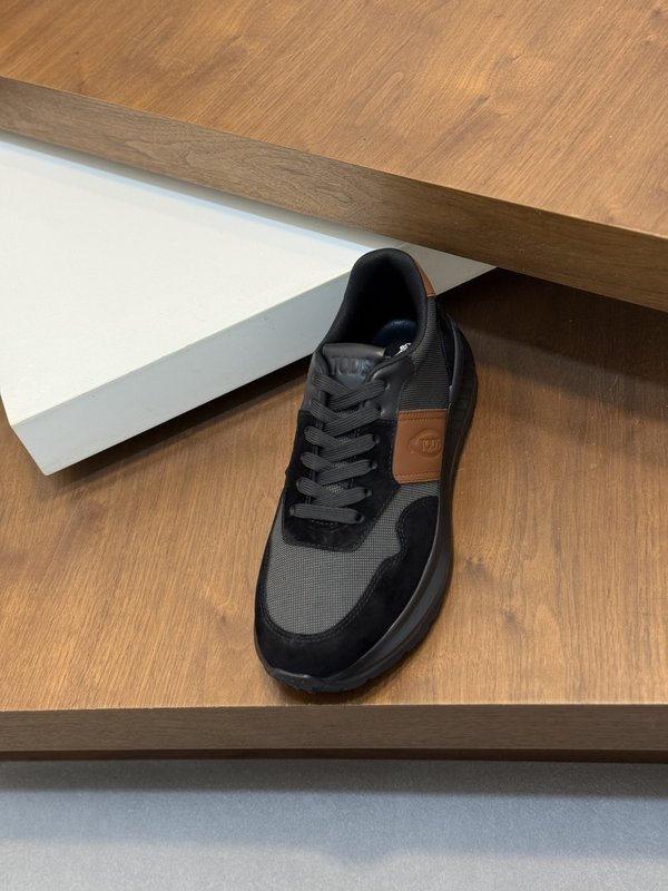 TODS 남성 이탈리아 소 가죽 캐주얼 슈즈 001-229155