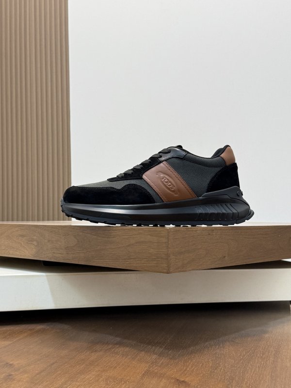 TODS 남성 이탈리아 소 가죽 캐주얼 슈즈 001-229155