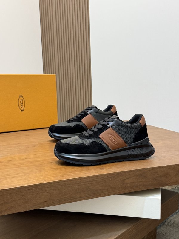 TODS 남성 이탈리아 소 가죽 캐주얼 슈즈 001-229155