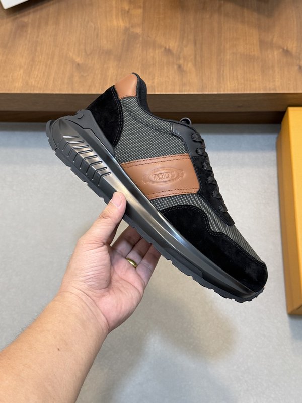 TODS 남성 이탈리아 소 가죽 캐주얼 슈즈 001-229155