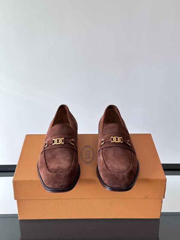 Tod's 남성 가죽 원터치 캐주얼 슈즈 001-229175