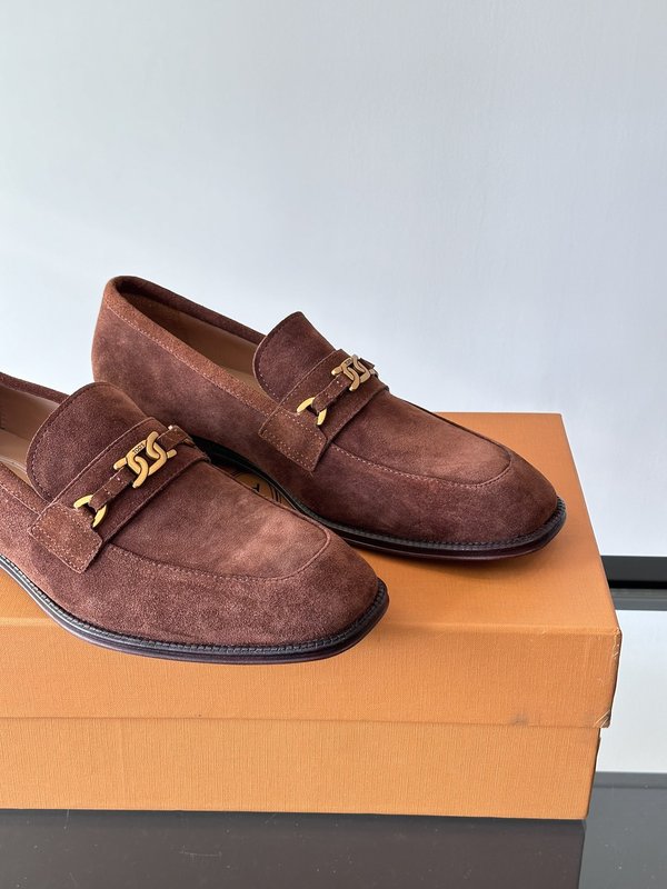 Tod's 남성 가죽 원터치 캐주얼 슈즈 001-229175