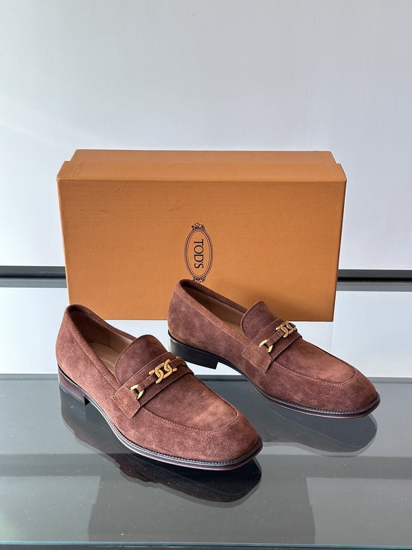 Tod's 남성 가죽 원터치 캐주얼 슈즈 001-229175