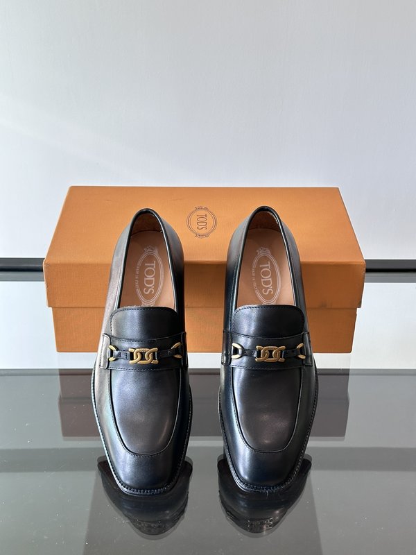 Tod's 남성 수입 가죽 원터치 캐주얼 드라이빙슈즈 001-229176