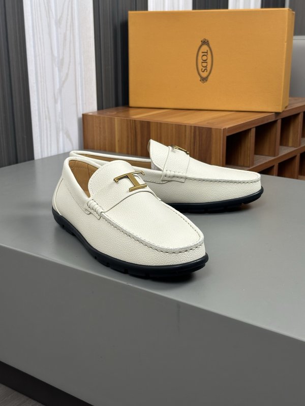 Tods 스타일 남성 수입 소 가죽 수제 로퍼 001-229184