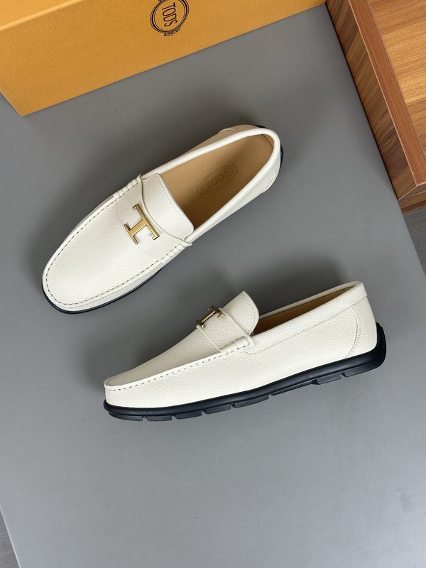 Tods 스타일 남성 수입 소 가죽 수제 로퍼 001-229184
