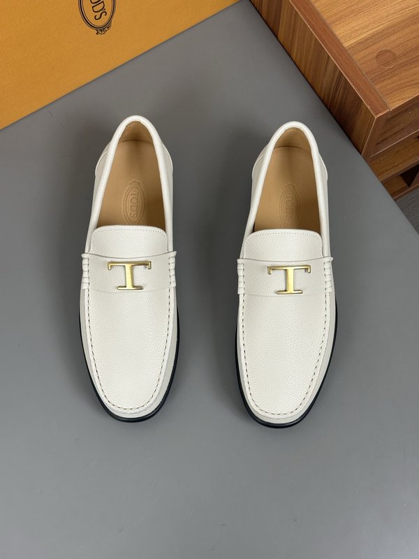 Tods 스타일 남성 수입 소 가죽 수제 로퍼 001-229184