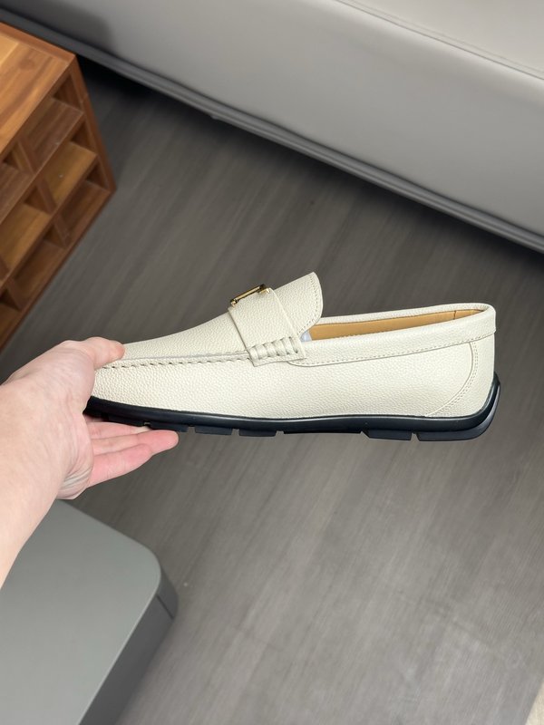 Tods 스타일 남성 수입 소 가죽 수제 로퍼 001-229184