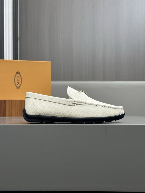 Tods 스타일 남성 수입 소 가죽 수제 로퍼 001-229184