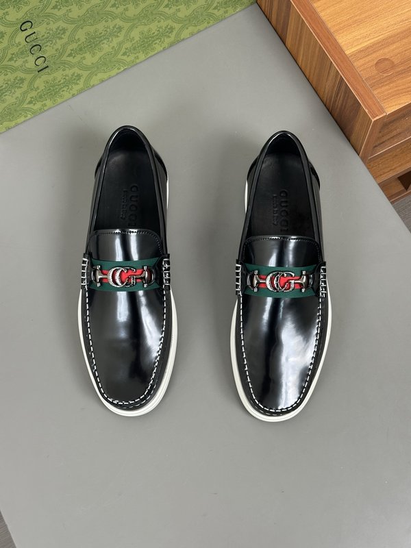 Tods 스타일 남성 수입 소가죽 수제 로퍼 001-229185