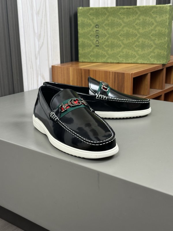 Tods 스타일 남성 수입 소가죽 수제 로퍼 001-229185