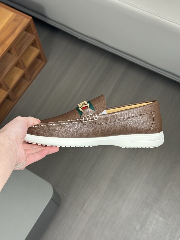 Tods 스타일 남성 수입 소가죽 수제 로퍼 001-229186