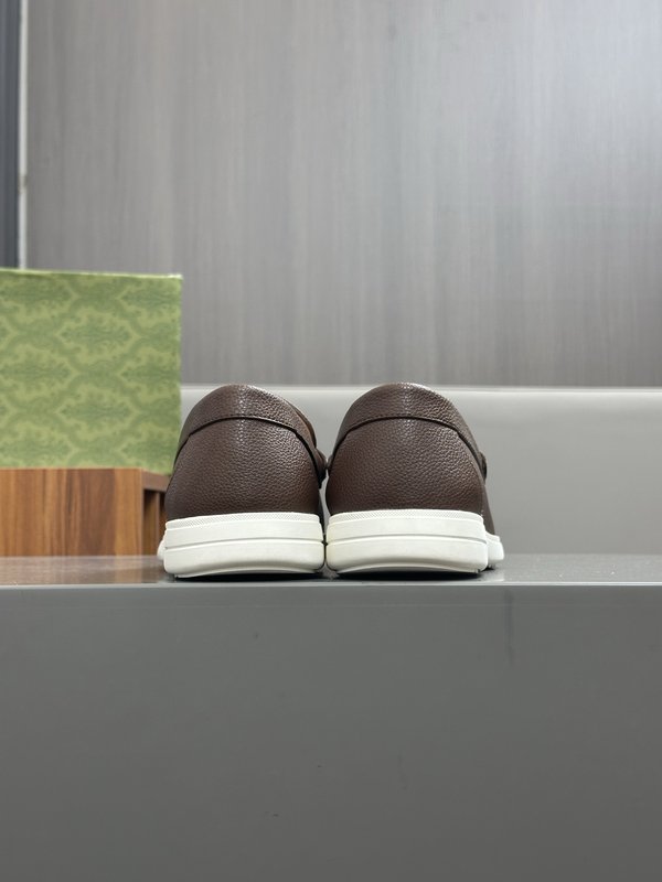 Tods 스타일 남성 수입 소가죽 수제 로퍼 001-229186
