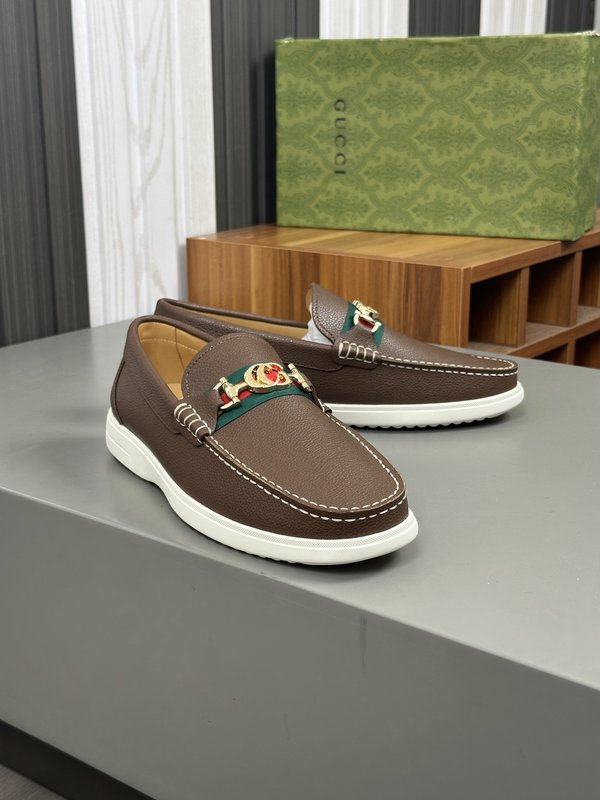 Tods 스타일 남성 수입 소가죽 수제 로퍼 001-229186