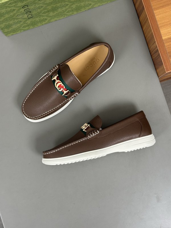 Tods 스타일 남성 수입 소가죽 수제 로퍼 001-229186