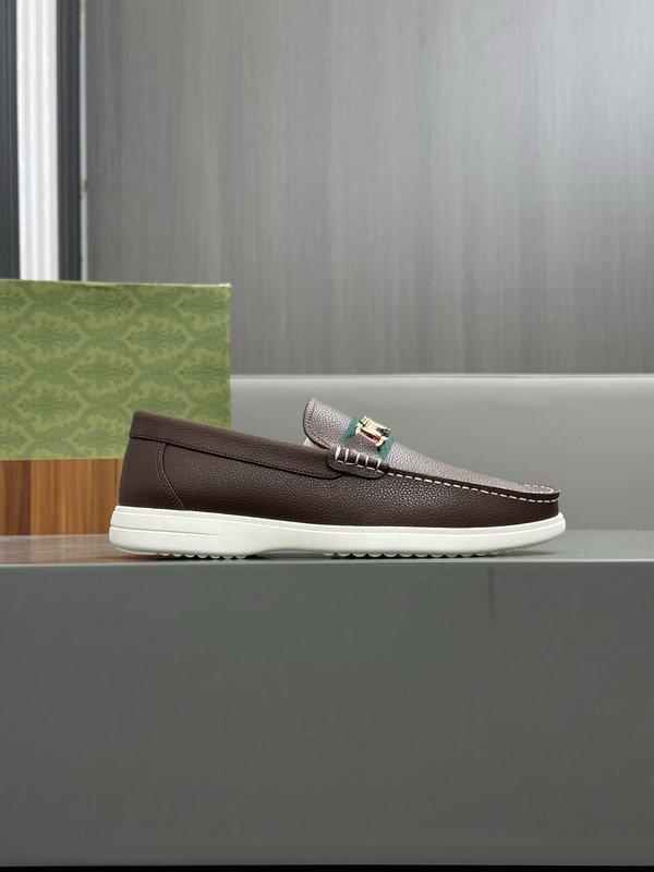 Tods 스타일 남성 수입 소가죽 수제 로퍼 001-229186