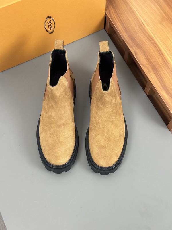 TODS 토즈 이탈리아 소가죽 남성 캐주얼 부츠 001-229198
