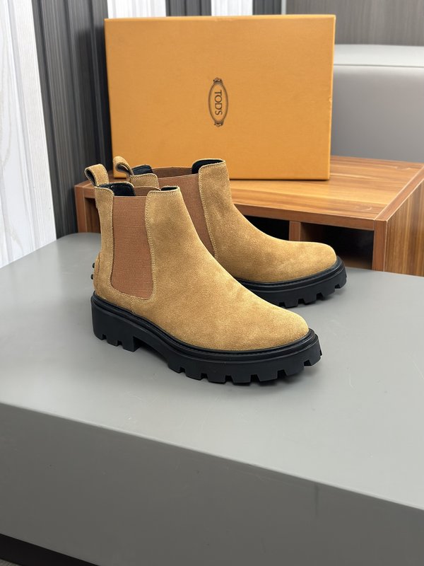 TODS 토즈 이탈리아 소가죽 남성 캐주얼 부츠 001-229198