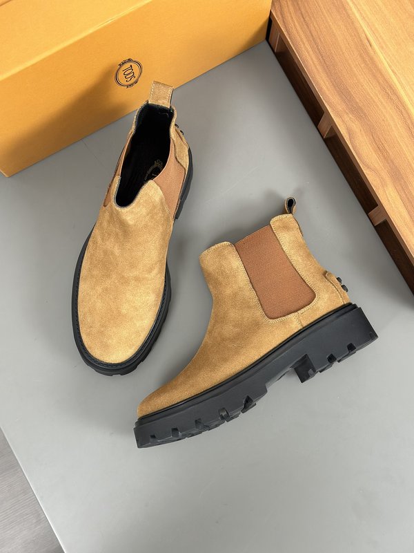TODS 토즈 이탈리아 소가죽 남성 캐주얼 부츠 001-229198