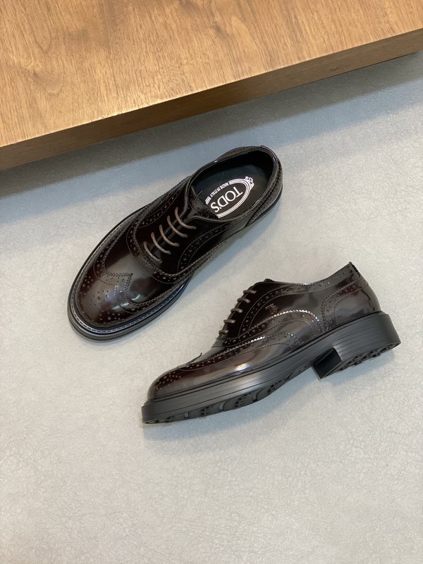 TODS 남성 이탈리아 소 가죽 캐주얼 구두 001-229202