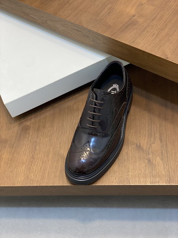 TODS 남성 이탈리아 소 가죽 캐주얼 구두 001-229202