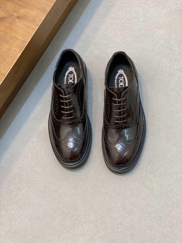 TODS 남성 이탈리아 소 가죽 캐주얼 구두 001-229202