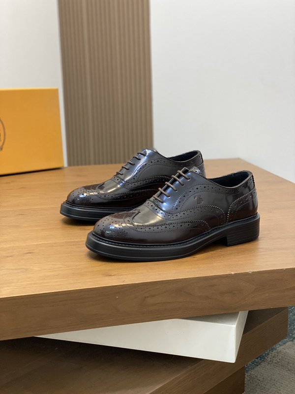 TODS 남성 이탈리아 소 가죽 캐주얼 구두 001-229202