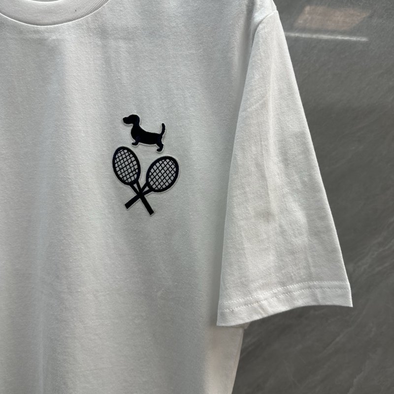 Thom Browne 강아지 자수 반팔 001-229244