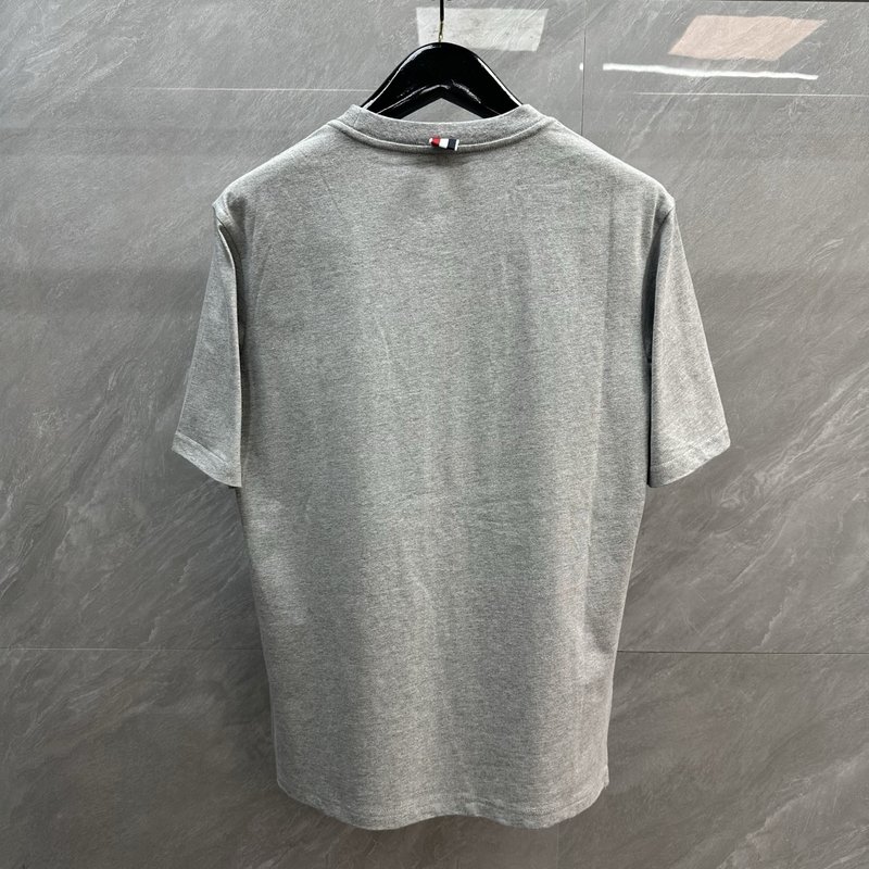 Thom Browne 강아지 자수 라운드 티셔츠 001-229256