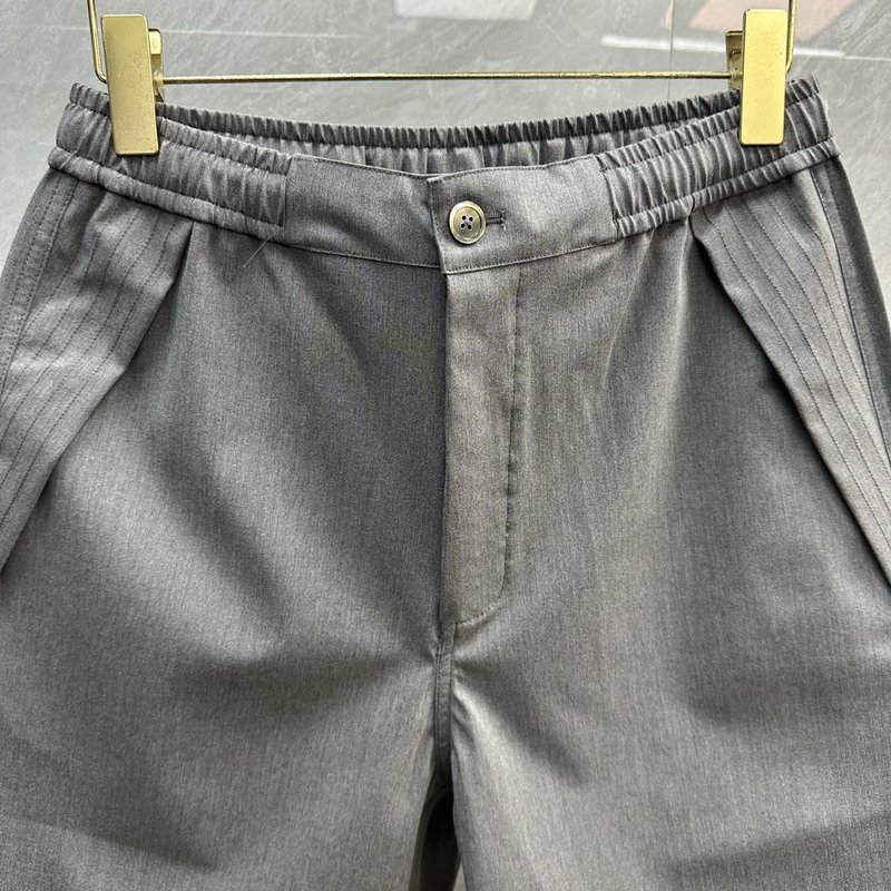 톰 브라운 내부 드로우스트레이트 반바지 001-229526