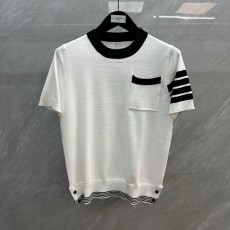 톰브라운 남성 라운드 니트 반팔 001-229536