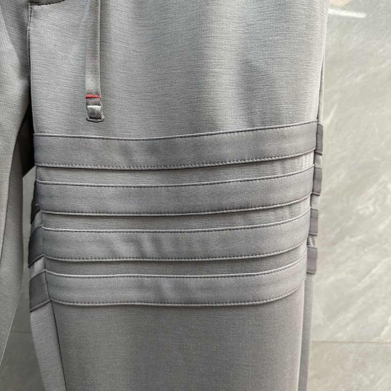 Thom Browne 남성 여름 소재 직통 바지 001-229547