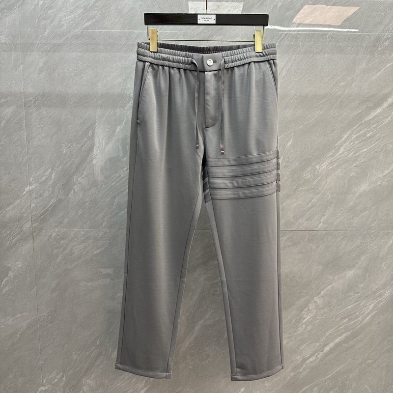 Thom Browne 남성 여름 소재 직통 바지 001-229547