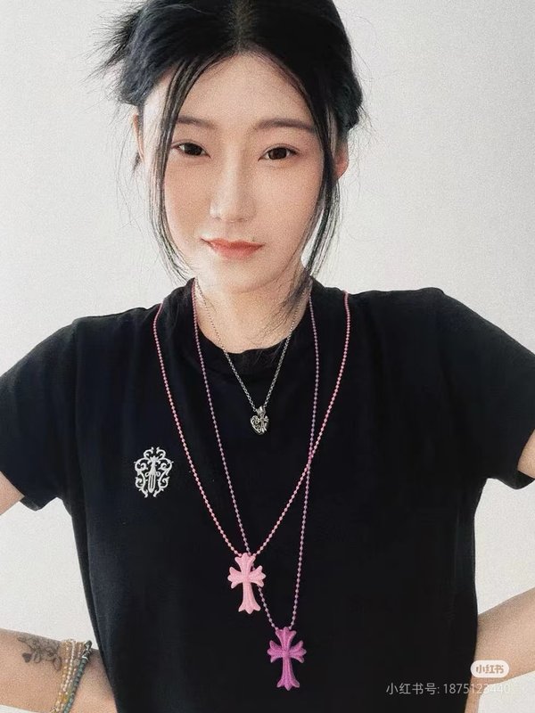 크롬하츠 고무 목걸이 001-229569