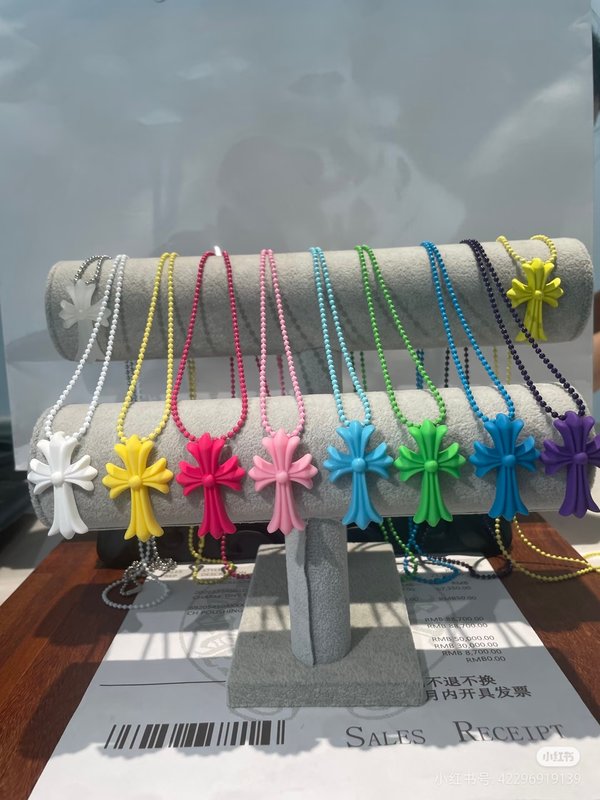 크롬하츠 고무 목걸이 001-229569