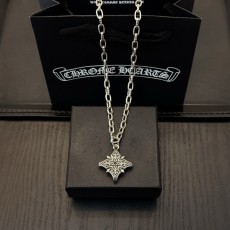 크롬하츠 빈티지 십자가 목걸이 001-229578