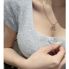 크롬하츠 22K 골드 십자가 목걸이 001-229607