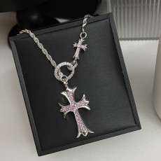 크롬하츠 빈티지 크로스 목걸이 001-229669